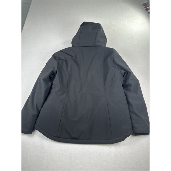 Free Country Thermo Super Soft Shell Jacket, Ladies Size L Black - Picture 16 of 16
